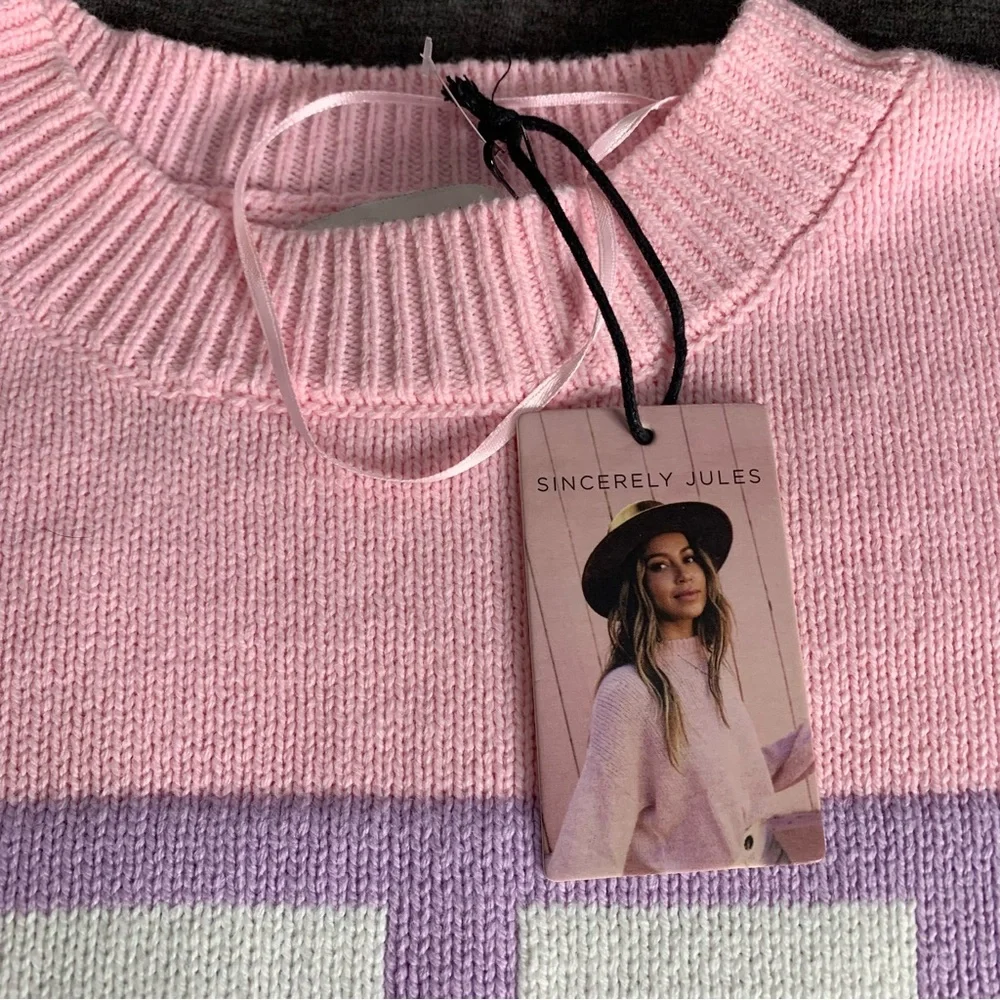 NWT Sincerely Jules Ski Sweater Size Small